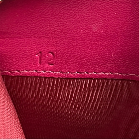 Miu Miu long wallet zipper green ribbon NWOT - Picture 3 of 16